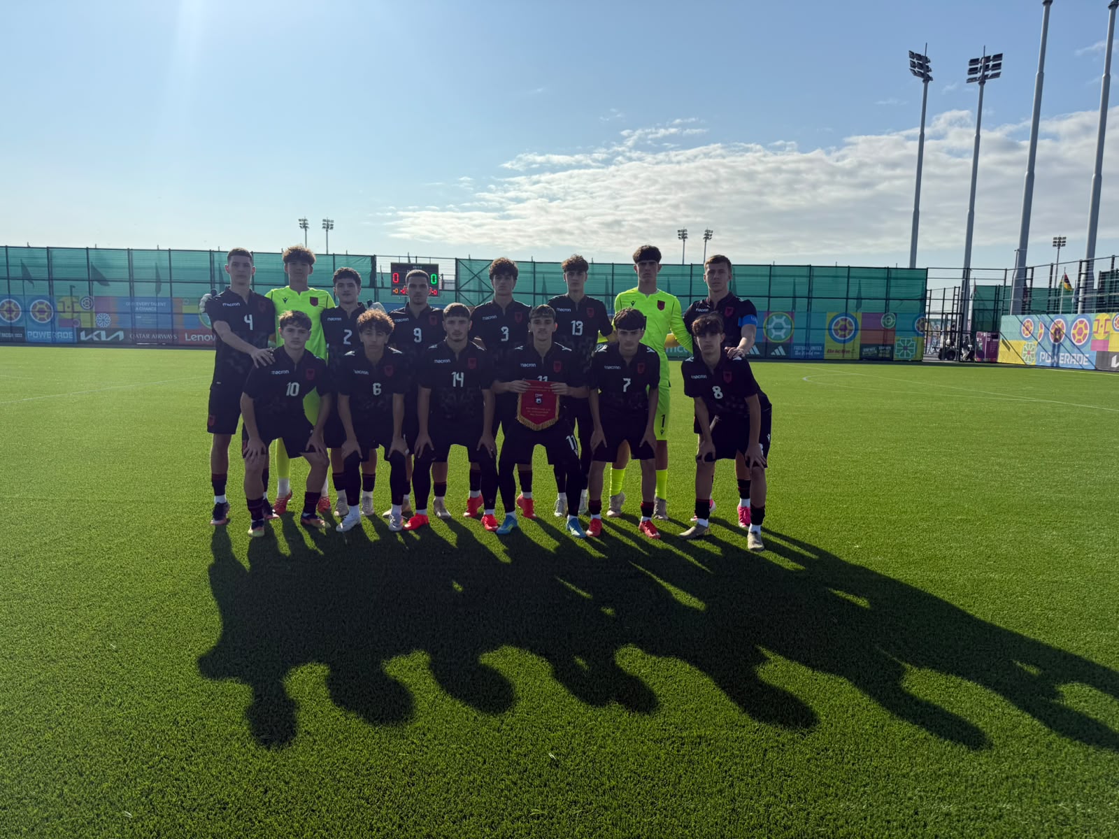 FIFA U-15 World Cup&Festival 2026/ Shqipëria mund 5-0 Vanuatu, 4 fitore radhazi për kuqezinjtë
