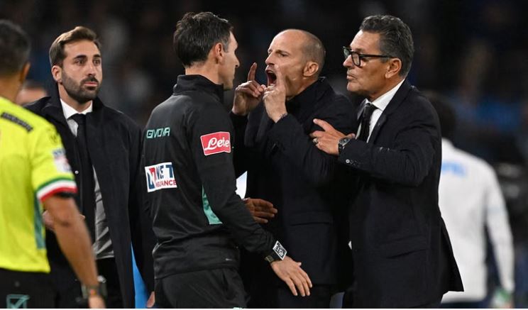 Dënimi/ Mungesë respekti dhe qëndrim agresiv, Allegri skualifikohet me dy ndeshje