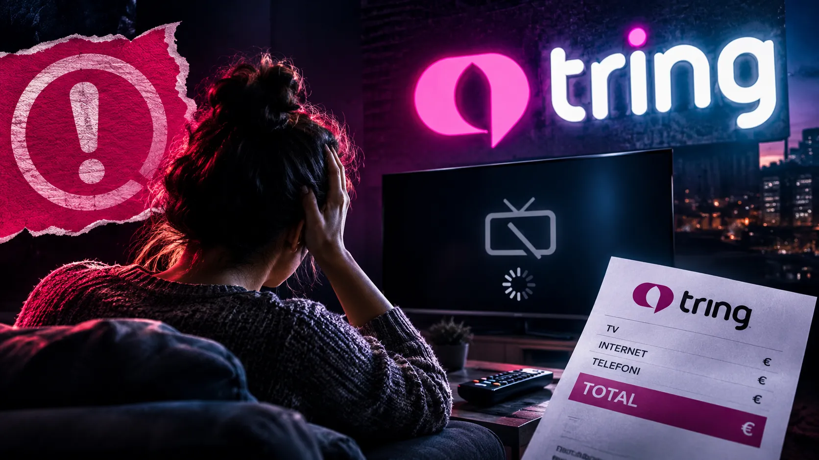 Klienti paguan për TV, kur vjen puna te shërbimi mbetet në mëshirë të Tring