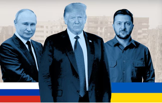 Trump Putin Zelensky