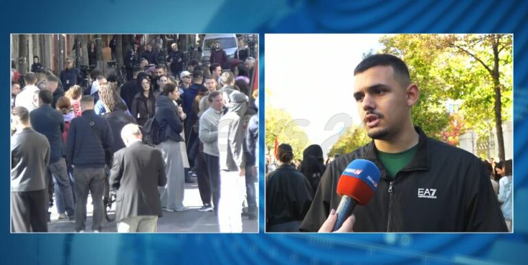 Protesta/ Studenti i Mjekësisë: Kjo është shpresë e re për rininë! S’ka dialog me Ramën, vetëm dorëheqje