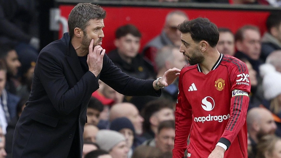 Carrick konfirmon vendimin për Bruno Fernandes: Do të mbetet kapiten i Manchester United