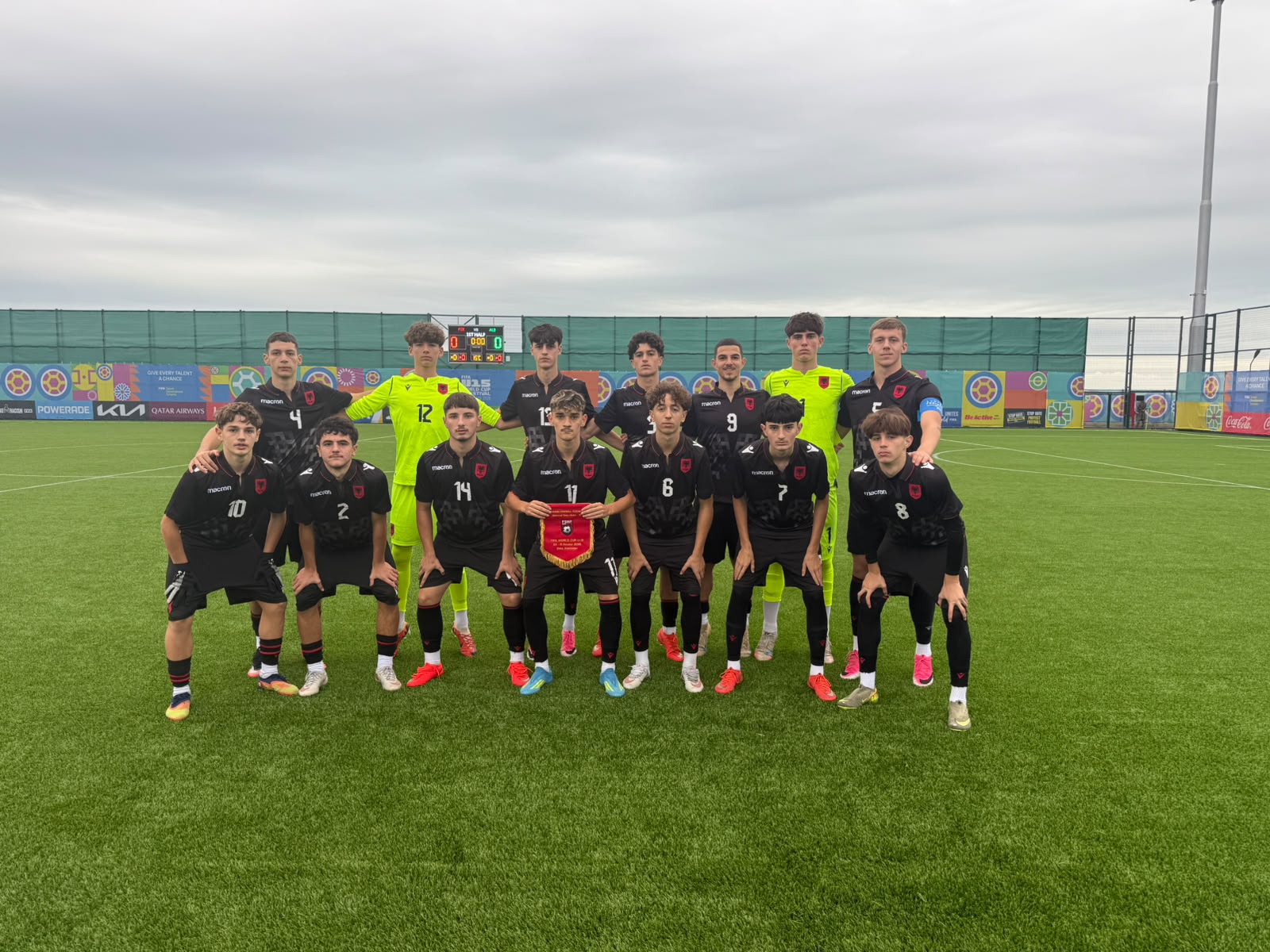 FIFA U-15 World Cup-Festival/ Shqipëria mbyll turneun në vend të 17-të, fiton edhe ndaj Perusë