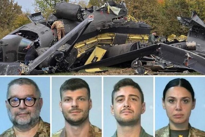 U rrëzua në Bosnjë-Hercegovinë, nisin hetimet për rrëzimin e helikopterit ushtarak italian
