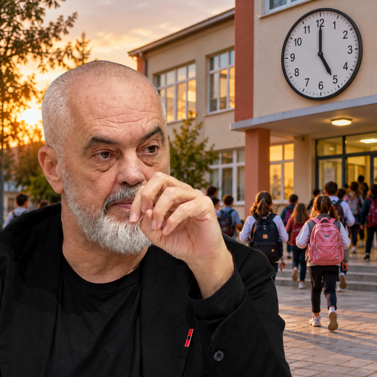 Rama: Fëmijët do të qëndrojnë në shkollë deri në orën 17:00